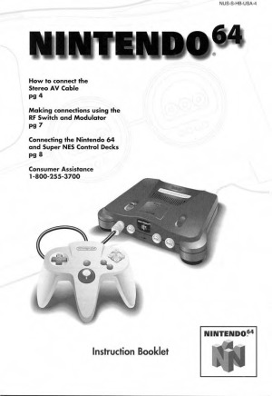 Nintendo 64 Manuals : Free Texts : Free Download, Borrow and 